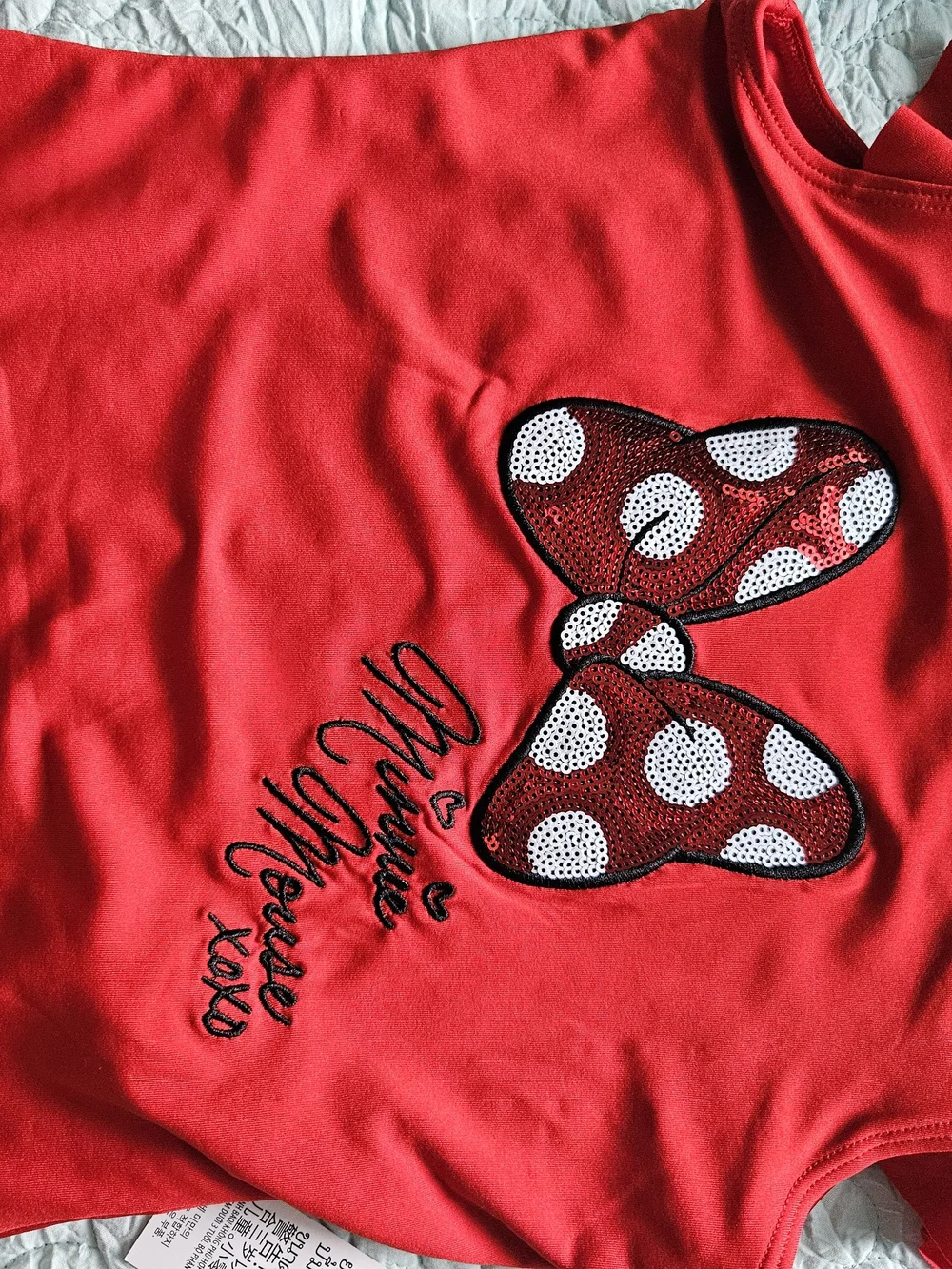 Minnie Mouse Red Leotard and Tutu Set For Kids
